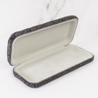 Load image into Gallery viewer, SL008 - Rhinestone Eyeglass Holder - Black
