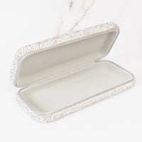 Load image into Gallery viewer, SL008 - Rhinestone Eyeglass Holder - White
