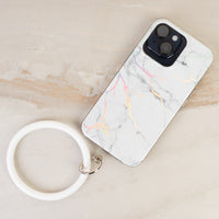 Load image into Gallery viewer, SL020 - Phone Wrist Strap - White
