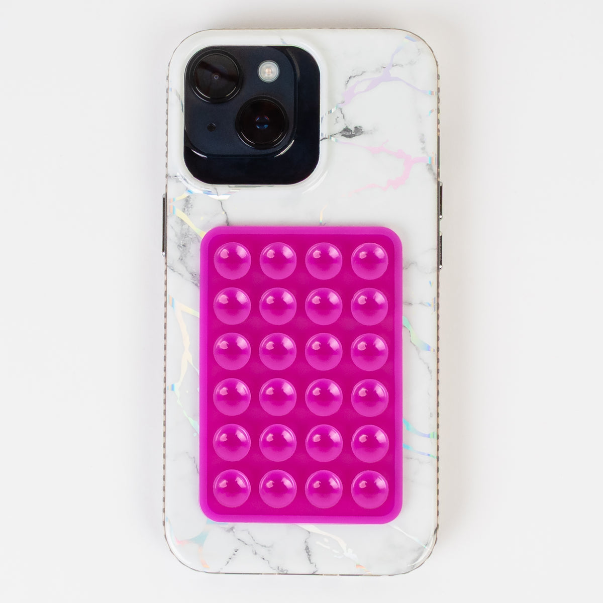 SL021 - Silicone Suction Phone Mount - Fuchsia