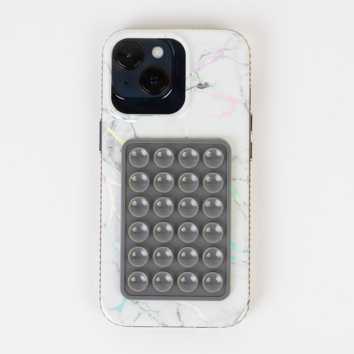 SL021 - Silicone Suction Phone Mount - Grey