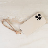 Load image into Gallery viewer, SL025 - Rhinestone Phone Wristlet - Rose Gold
