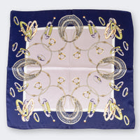 Load image into Gallery viewer, SL053 - Patterned Hair Scarf - Blue
