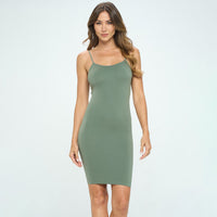 Load image into Gallery viewer, 601 - Long Cami - Olive
