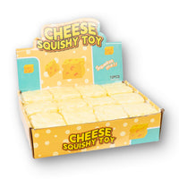 Load image into Gallery viewer, SQ24 - Large Cheese Cube Foam Squishy Fidget Box
