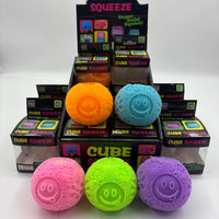 Load image into Gallery viewer, SQ9 - Smiley Stress Ball Squishy Fidget Variety Box
