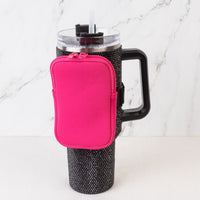 Load image into Gallery viewer, TP01 - Tumbler Pouch - Fuchsia
