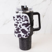 Load image into Gallery viewer, TP04 - Tumbler Pouch - Cow

