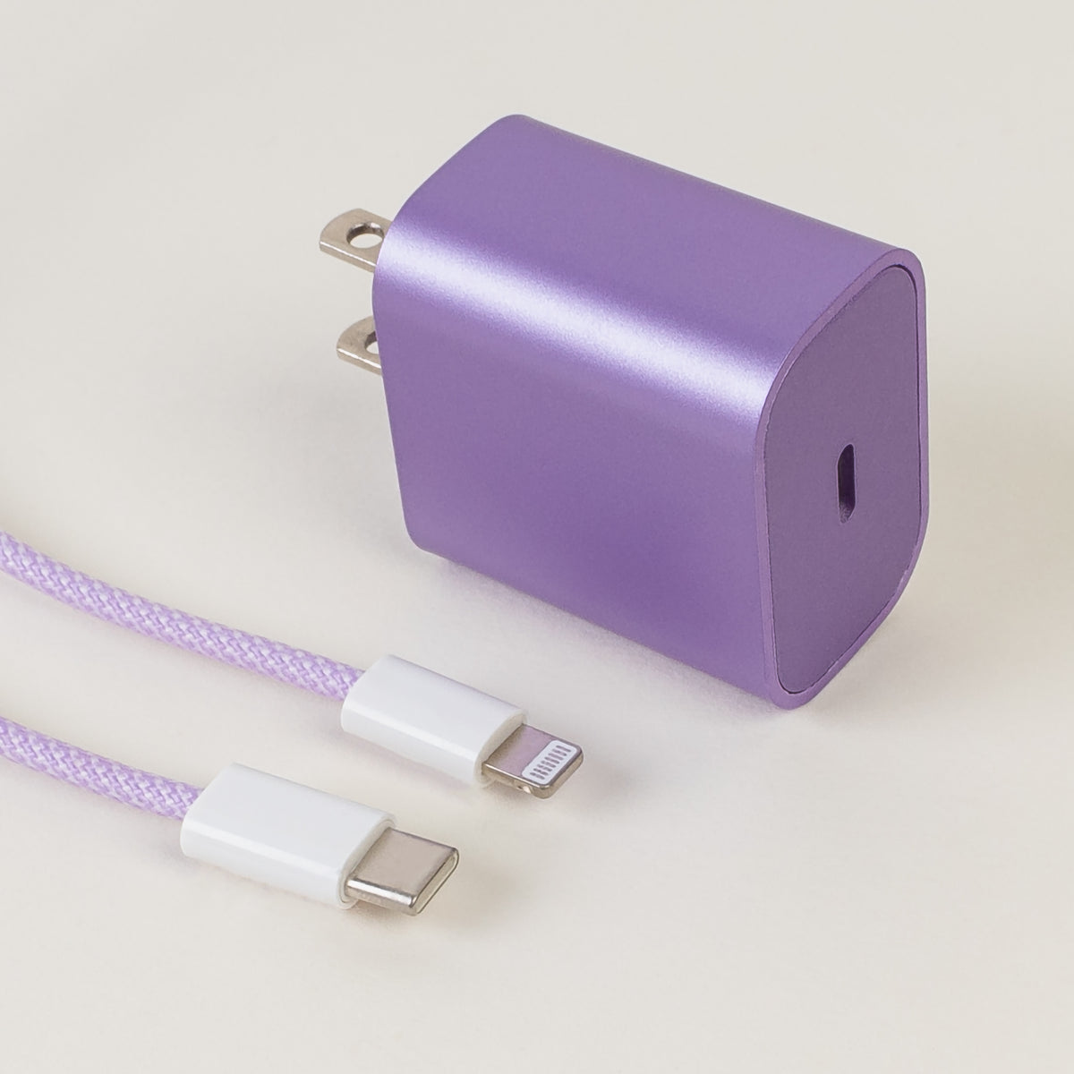 USBC-P - Lightning to USB-C Port Phone Charger - Purple