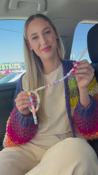 Load and play video in Gallery viewer, CC04 - 4-in-1 Beaded Charging Cable - Multi
