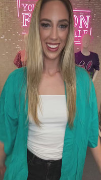 Load and play video in Gallery viewer, 6640 - Solid Duster - Turquoise
