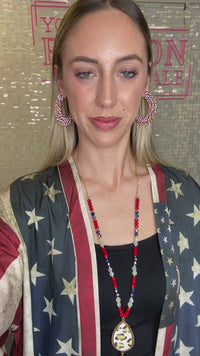 Load and play video in Gallery viewer, 6720 - 4th of July Duster
