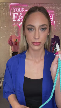 Load and play video in Gallery viewer, CC02 - 4-in-1 Beaded Charging Cable - Turquoise
