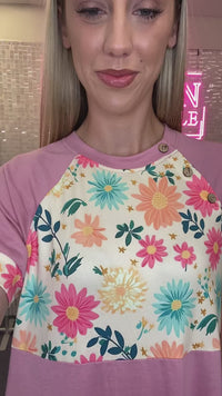 Load and play video in Gallery viewer, 10989 - Floral Dress with Pockets
