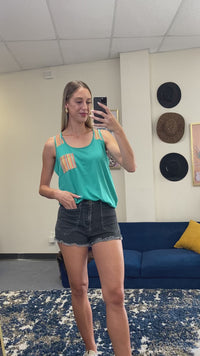 Load and play video in Gallery viewer, 30044 - Tank Top with Multi Stripes
