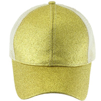 Load image into Gallery viewer, 8298 - Glitter Caps With Pony Tail
