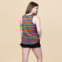 Load image into Gallery viewer, 10517 - Serape Print Tank Top with Pocket
