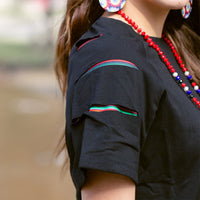 Load image into Gallery viewer, 10535 - Half Sleeve Top with Cut Sleeves
