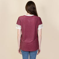 Load image into Gallery viewer, 10738 - Game Day top with Sequin
