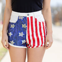 Load image into Gallery viewer, 10750 - 4th of July Shorts

