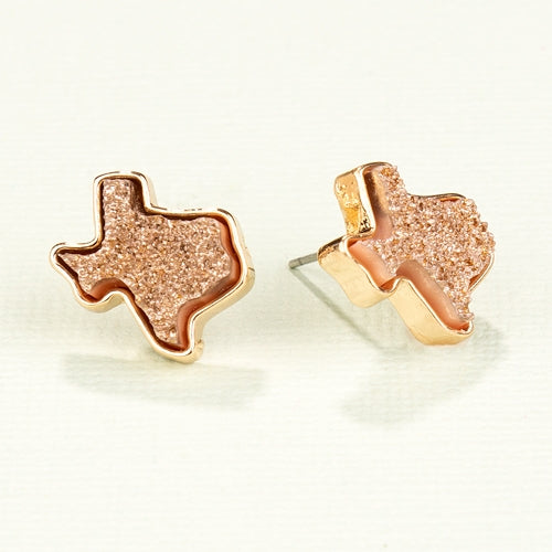 73600 - Texas Earrings - Rose Gold
