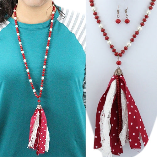 72315 - Tassel Necklace - Fashion Jewelry Wholesale
