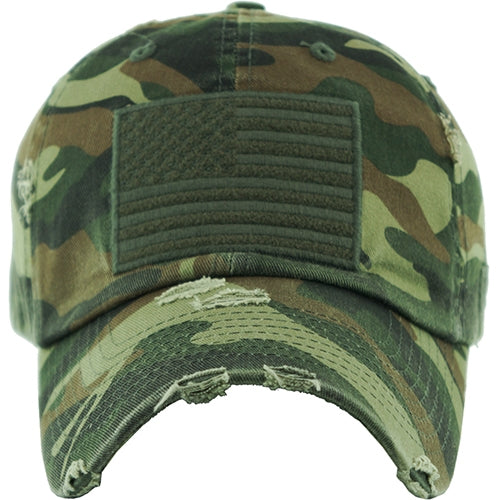 209 - American Flag Hat