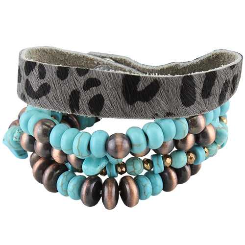 74647 - Stacked Bracelets  - Fashion Jewelry Wholesale