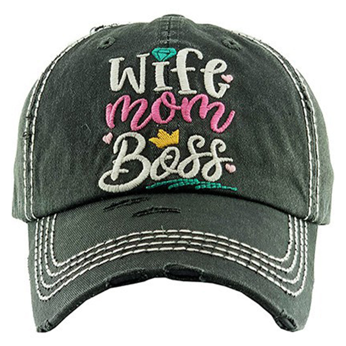 1320 - Wife Mom Boss Hat