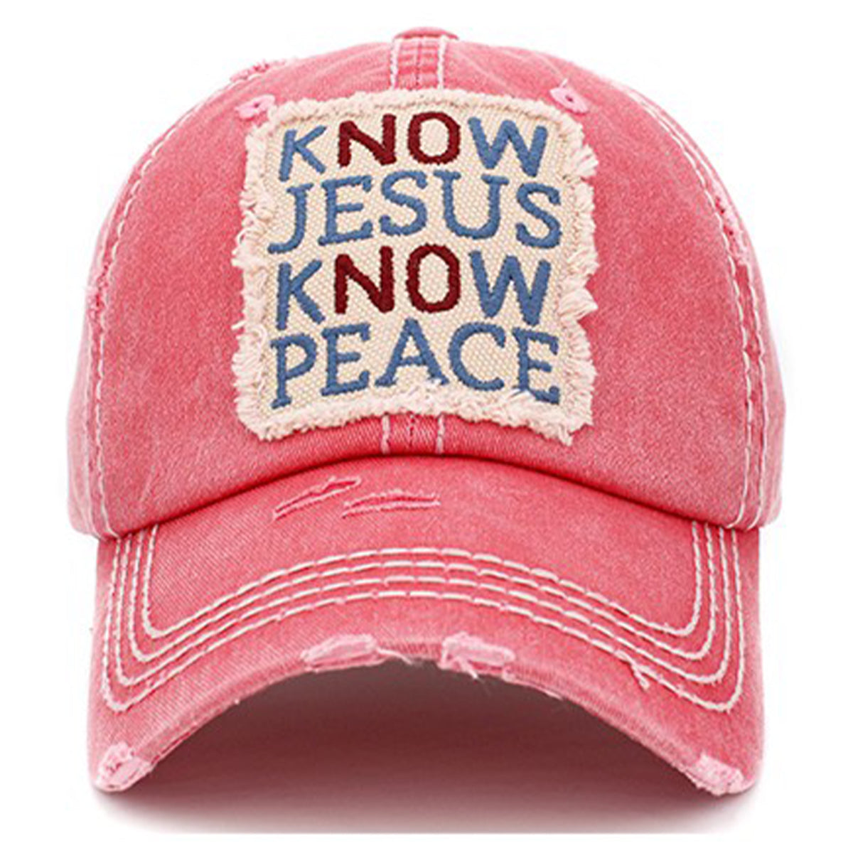 1402 - Know Jesus Know Peace Hat