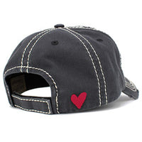 Load image into Gallery viewer, 1407 - Girl Power Hat - Black
