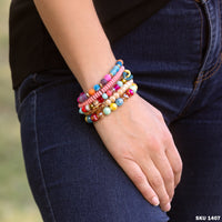 Load image into Gallery viewer, 10536 - Aztec Half Sleeve Top with Sequin
