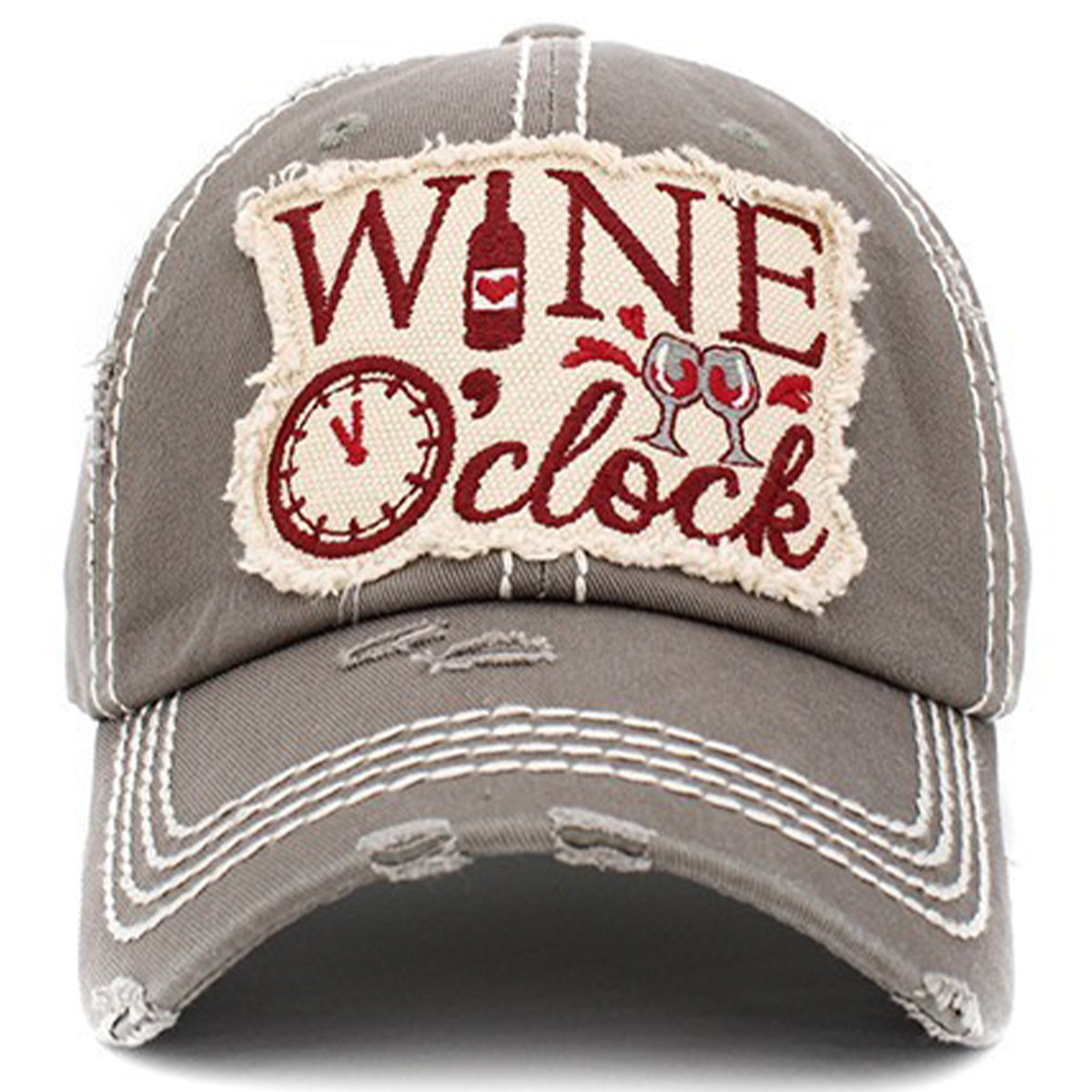 1408 - Wine O'Clock Hat - Mos