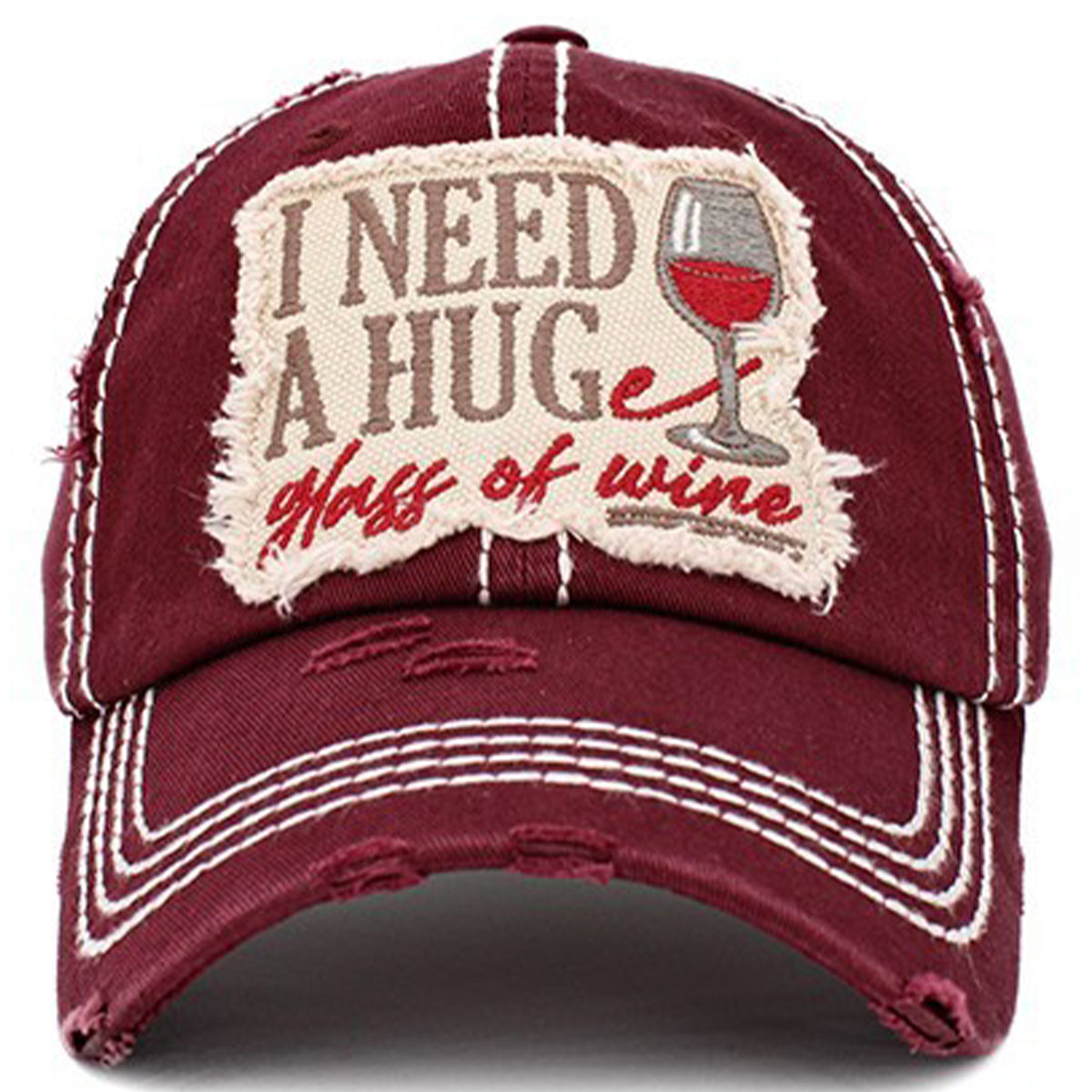 1409 - I Need a HUGe Glass of Wine Hat