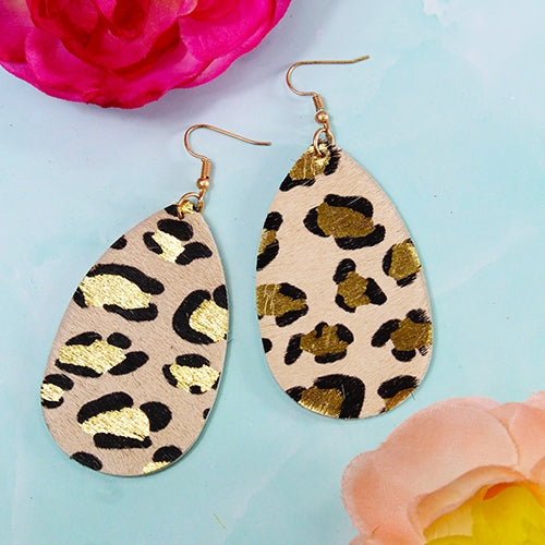 73801 - Leopard Earrings - Leopard