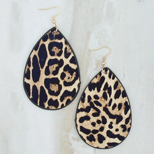 73830 - Leopard Earrings - Fashion Jewelry Wholesale