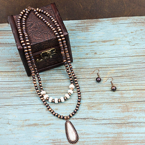 72655 - Western Necklace - Fashion Jewelry Wholesale