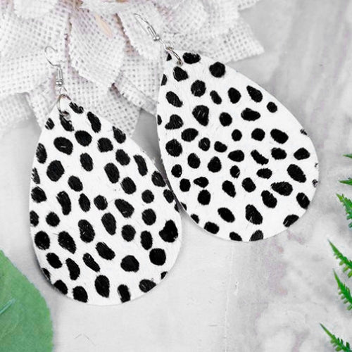 73959 - Cow Print Earrings