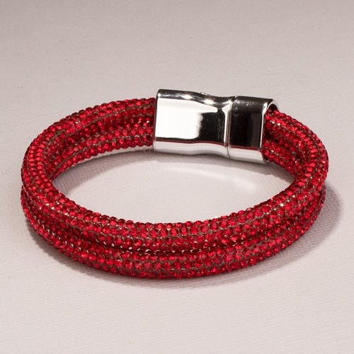 4506 - Crystal Bracelet - Red