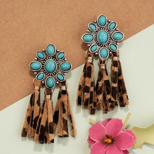 734041 - Squash Blossom Tassel Earrings