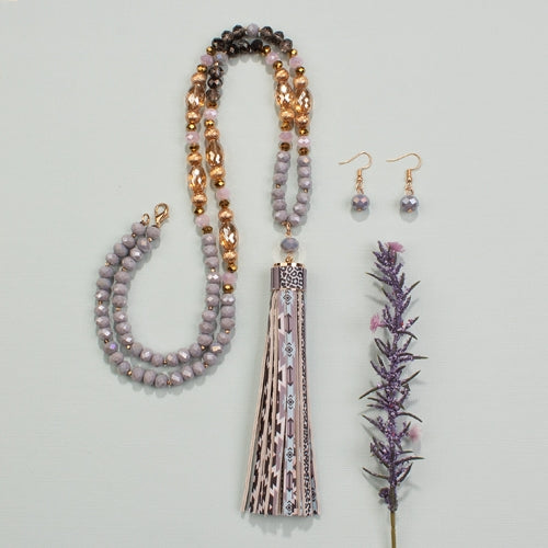 72571 - Tassel Necklace - Fashion Jewelry Wholesale