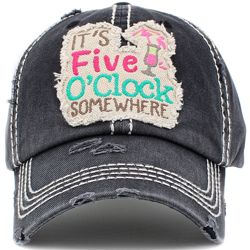 1426 - It's Five O'clock Somewhere Hat