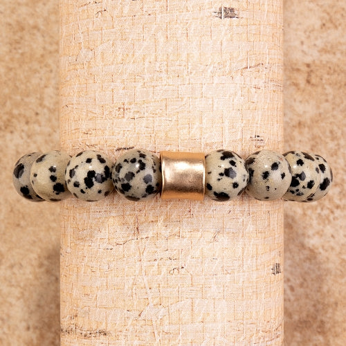 74493 - Natural Stone Beaded Bracelets - Fashion Jewelry Wholesale