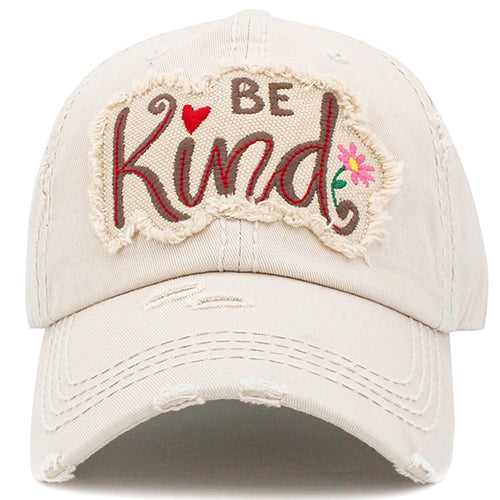 1422 - Be Kind Hat - Stone