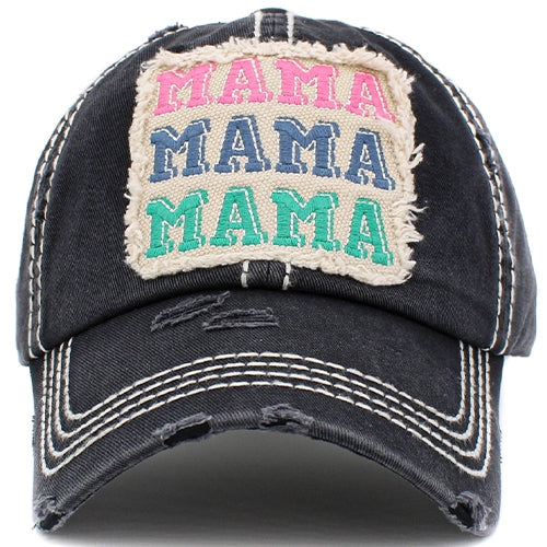 1433 - MAMA Hat - Black
