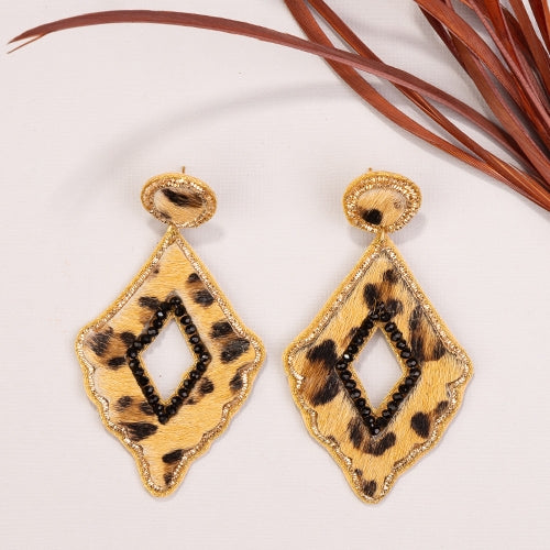 1509 - Leopard Earrings