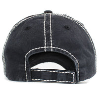 Load image into Gallery viewer, 1445 - Thankful Grateful Blessed Hat - Black
