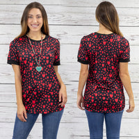 Load image into Gallery viewer, 20203 - Heart Print Top
