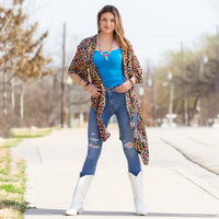 Load image into Gallery viewer, 6643 - Leopard Print Duster
