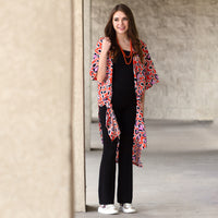 Load image into Gallery viewer, 6652 - Heart Print Duster
